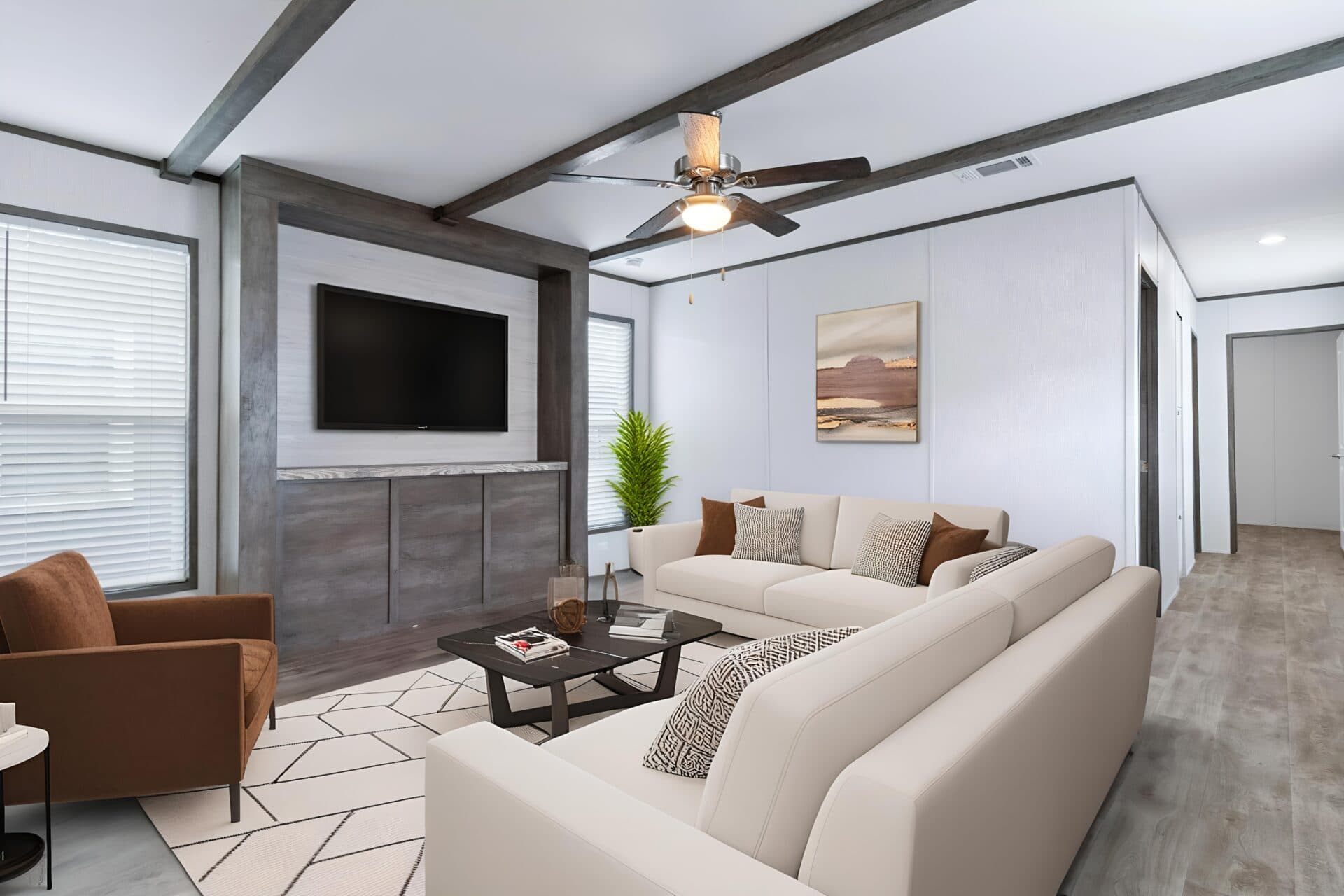 Living room of the Jackson