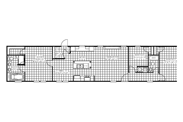 Floor plan of the Jackson